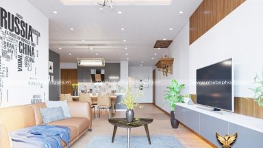 Chiêm ngưỡng mẫu thiết kế nội thất chung cư Mandarin Garden