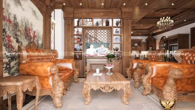 Thiết kế nội thất phong cách tân cổ điển thường dùng loại gỗ nào?