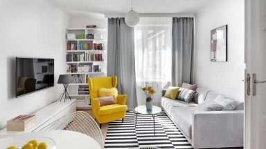 5 mẫu thiết kế nội thất phòng khách nhỏ đầy thu hút