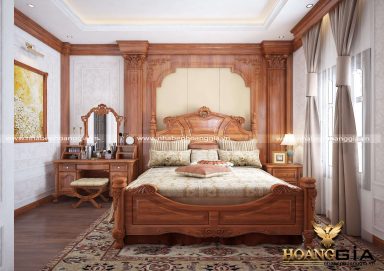 Mẫu phòng ngủ đẹp phong cách tân cổ điển TCĐ 42