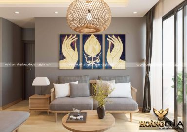 Mẫu thiết kế phòng khách hiện đại cho nhà chung cư đầy ấn tượng