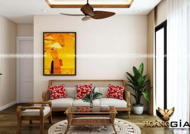 Thiết kế phòng khách nhà chung cư với ý tưởng độc đáo