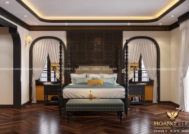 Ý tưởng thiết kế phòng ngủ Đông Dương Indochine ấn tượng