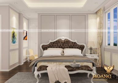 Mẫu thiết kế phòng ngủ phong cách tân cổ điển PNTCD 07
