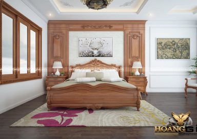 Mẫu thiết kế phòng ngủ với nội thất tân cổ điển PNTCD 15
