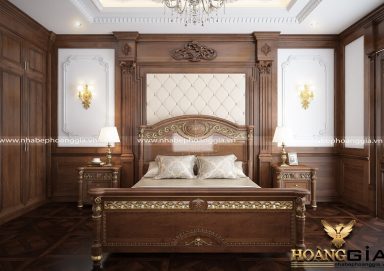 Mẫu phòng ngủ đẹp phong cách tân cổ điển PNTCD 26