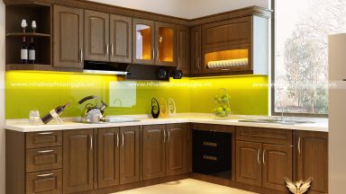 Tham khảo kinh nghiệm thiết kế tủ bếp nhà phố đẹp