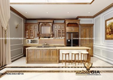 Ý tưởng thiết kế tủ bếp đẹp cho căn hộ penthouse sang trọng