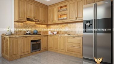 Tìm hiểu tủ bếp gỗ Sồi có tốt không?