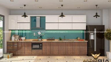 Tiết kiệm chi phí nội thất với tủ bếp Laminate
