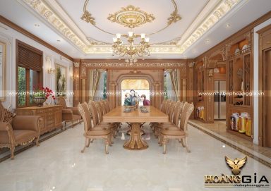 Top 5 mẫu phòng ăn tân cổ điển xu hướng mới nhất 2025