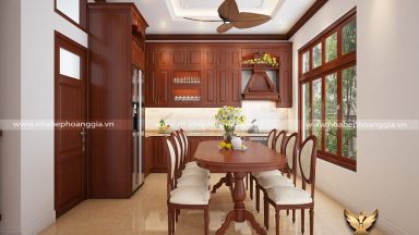 Ưu và nhược điểm của tủ bếp gỗ tự nhiên