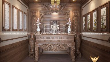 Lựa chọn vị trí đặt bàn thờ trong nhà ống phù hợp nhất