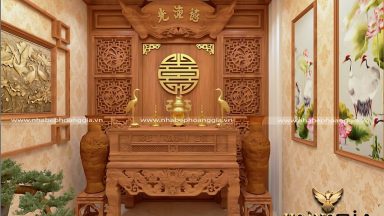 Các yếu tố phong thủy trong thiết kế phòng thờ